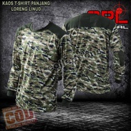 LONG T-SHIRT WITH LINUD STRIPE/ LONG ARMY COLORFUL T-SHIRT LONG ARMY DECKER T-SHIRT