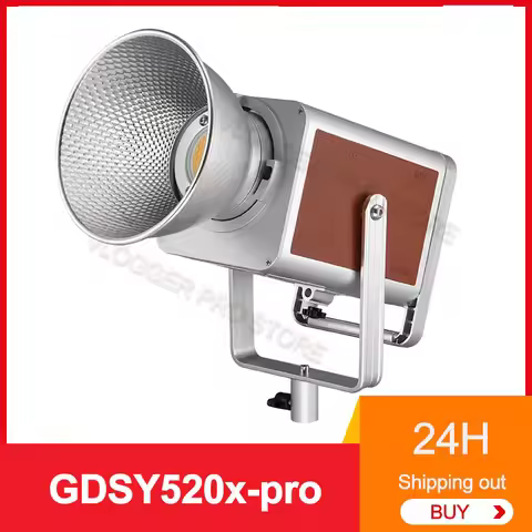 MIAOTU GDSY520x pro 500W COB LED Video Light 2800k-6800k Photography Light APP Control Lamp for Phot