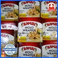 ♠ ☇◑ ☃ Bambi Siomai Wrapper / Molo Wrapper Small 6" x 6" cm 120 grams