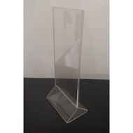 A5 mica Menu with triangle legs - Stanble Standee A5