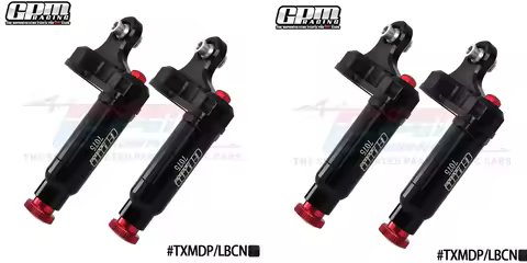 Alloy Front L-shape Shock Piggy Back for TRAXXAS 1/6 4WD XRT 8S-78086-4 TRAXXAS-1/5 X-MAXX 6S/8S rc 