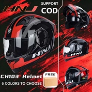 HNJ Full Open Face Helmet Motor Double Visor Flip Up Multi Vent Design Removable Lining Suitable Cyc