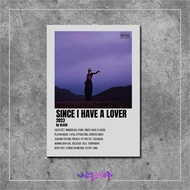 Since I Have Music band Album Poster a Lover 6LACK mdf Wooden Poster Room Display
