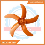 5-leaf orange propeller with wingspan 40cm using type 1 B4 fan - HCMC electrical warehouse