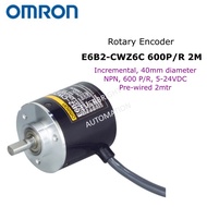 Omron E6B2-CWZ6C-600P/R 2M Incremental 40mm Diameter Rotary Encoder