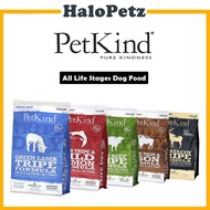 Petkind Triple Formula Dog Tripe Dry Food 6lbs (2.72kg)-7 Flavours [Salmon/Lamb/Beef/Bison/Venison/R