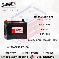 ENERGIZER EFB S95L | 130D26L AUTOMOTIVE CAR BATTERY