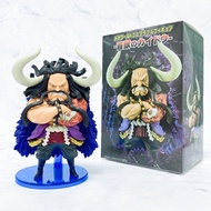 15cm Anime One Piece Figure Kaido Four Emperors Beasts Pirates GK Statue Q Version PVC Action Figure