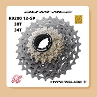 [Genuine] Shimano Dura Ace CS-R9200 Cassette 12-speed 30T 34T - DURA-ACE R9200 HYPERGLIDE+ Road 3 Ye