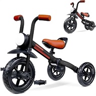 KRIDDO 2-in-1 Kids Balance Bike and Kids Tricycle for 2 to 5 Year Old, Toddler Balance Bike 2 Year O