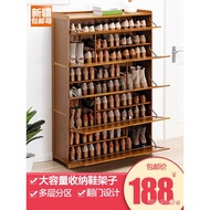 Shoe rack Xinjiang Free Shipping Brother Shoe Cabinet Home Doorway Large Capacity Storage Shoe Rack Hallway Space-Saving