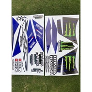 STICKER HONDA DASH 110/125 V2-V4 MONSTER