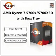 AMD Ryzen 7 5800X3D 5700X3D 5700X CPU processor 4.6GHz(8C/16T) 32MB 处理器 CPU New with boxs Socket AM4