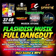 Latest & Old 32GB Dangdut Koplo USB - Format MP3/MP4 Plug & Play BONUS 2 OTG Pendrive Flash Drive