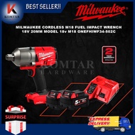 MILWAUKEE M18 FUEL™ 3/4" High Torque Impact Wrench *M18 ONEFHIWF34-502C*