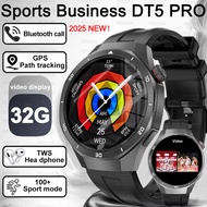 DT5 Pro Watch 32Gb Memory Local Music Bluetooth Call GPS Tracker 3D Menu Bluetooth Smart Watch Men W