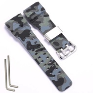 สายเรซินเหมาะสำหรับ Casio G-Shock Mudmaster GG1000 GWG100 GSG100นาฬิกาสำหรับผู้ชายกีฬาห่วงโลหะกันน้ำ