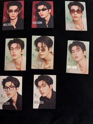 張凌赫 簽名周邊小卡MOLSION Zhang Linghe Photocard Set