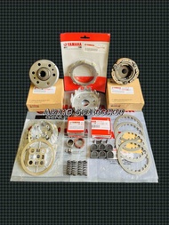 Paket Kopling 9 item 5TP Alumunium+Rumah kopling set+Mangkok ganda 18T+Kampas ganda Assy+Kampas kopl