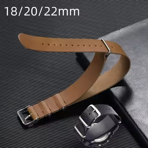 18/20/22mm Universal leather watch strap bracelet pin buckle watchband accessories for SEIKO Tissot 
