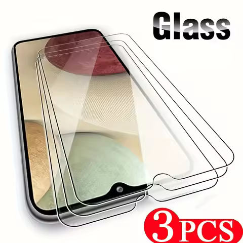 3pcs HD Tempered Glass for Galaxy A01-A91/A13 5G/A22 5G/A32 5G/A53 5G, Anti-Scratch Bubble-Free, Zia