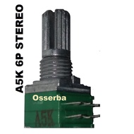 RK097 A5K A50K A100K A502 A503 A104K Sealed Potentiometer Stereo 6P