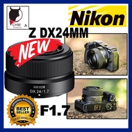 NIKON ORIGINAL MALAYSIA Z DX24MM F1.7 NIKKOR Z SERIES(NEW)