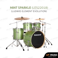 กลองชุด Ludwig Element Evolution ชุด 5 ใบ พร้อมฮาร์ดแวร์