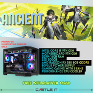 FULL SET Intel Core i9 9th Gen Gaming PC Desktop RGB GTX RTX RX Ready PUBG GTA COD