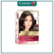 LOREAL EXCELLENCE CREME ADVANCED TRIPLE CARE HAIR COLOUR - 3 NATURAL DARKEST BROWN 1S