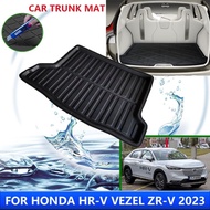 For Honda HR-V HRV HR V Vezel ZR-V ZRV ZR V 2023 RV5 Car Rear Trunk Protector Pad Waterproof Liner A