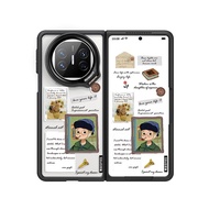 MASFEIL | เคสโทรศัพท์พับได้พร้อมขาตั้งสำหรับ Huawei Mate X5