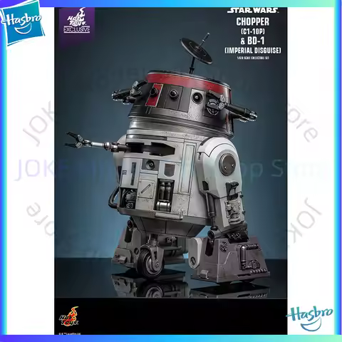Original Hot Toys Exclusive HT TMS152 Star Wars Chopper C1-10P BD-1 Imperial Disguise 1/6 Anime Acti