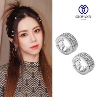 GIOVANNI 2/4/6pcs/set Hair Braid Tubes, Y2K Hollow Out Silver Round Hairclasp, Performance Makeup Ha