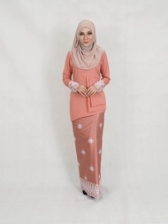 Muslim Women Printed Songket Baju Kurung / Misha Songket Printed Baju Kurung (PLUS SIZE) / Muslimah Baju Kurung (XXL-5XL)