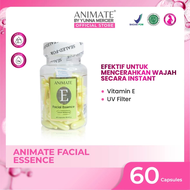 Animate Facial Essence Serum Vitamin E / Serum Vitamin E untuk Wajah Cerah Halus & Bernutrisi