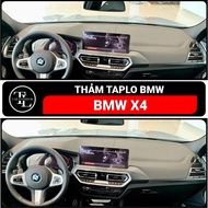 BMW X4 dashboard carpet, sheepskin velvet, carbon leather, high quality fiber leather, TL Auto
