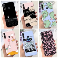 For Huawei Y7p Case Y7P 2020 Soft Casing ART-L28 ART-L29 Lovely Astronaut Shockproof Silicone Back Cover For Huawei Y 7P Shell