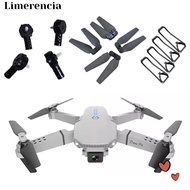 LIMERENCIA 4pcs Propeller Blade, RC Drone Plastic Motor, Easy Install Universal RC Quadcopter Parts 