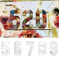 LEMONTREE  Balloon Frame, 91.5CM Numbers 0-9 Balloon Number Box, Three-dimensional Digital Balloon C