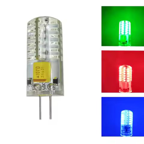 AC/DC12V G4 red green white led replace halogen bulb 12V G4 Blue AC12V DC12V green G4 DC12V RED g4 A