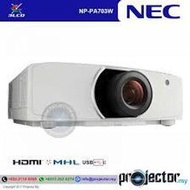 NEC PA703W高亮度投影機/寬螢幕16:10/亮度9000流明(原廠公司貨)