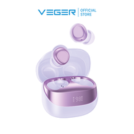 หูฟังบลูทูธ VEGER VE-20T หูฟัง Bluetooth V5.4 IPX4 หน้าจอ LED ตัดเสียงรบกวน ระบบควบคุมแบบสัมผัส รับป