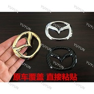 LF Mazda 3 Raptor Star Gallop Axela Mazda 2  3 6cx-4 cx-5 CX8 steering wheel logo steering wheel log
