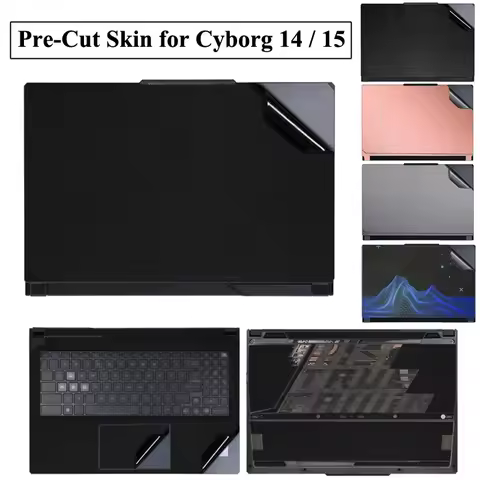 No Cut Vinyl Sticker Skin for MSI Cyborg Thin 15 A13U A13V A12U A12V AI A1V B13V B13U B12V B12U A15 
