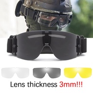 X800 Military Tactical Goggles Special Forces Windproof Paintball Goggles Sports Shooting Glasses fo