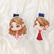 Magnetic bookmark Acotar Series Elain and Nesta