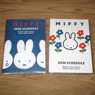 日本正版 Miffy 2026年 B6 週間 手帳 記事簿 記事本 Schedule