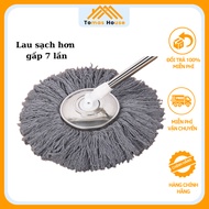 360 degree rotating round mop Super absorbent replacement cotton - cotton SWAP