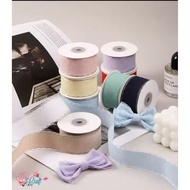 Korean Lace Ribbon HL216 size 3.8cm (per 1 yard = 90cm)